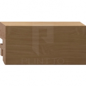 Напольный плинтус МДФ Plintto E Real Oak тип-0